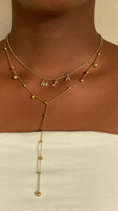 Collier personnalisé « Strass »